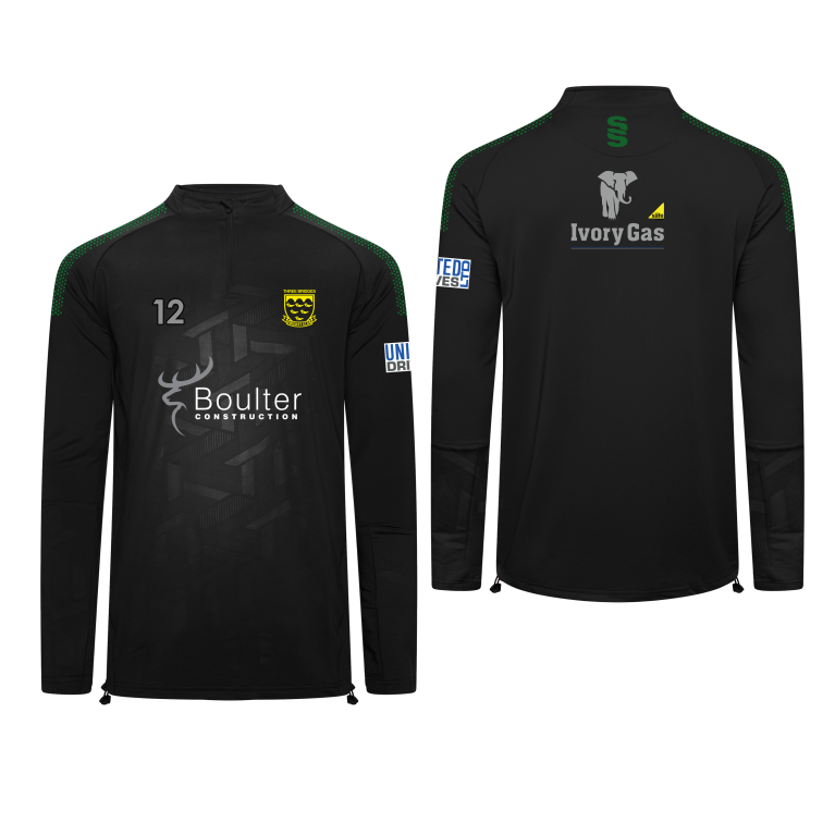 Impact 1/4 Zip Performance Top - Black