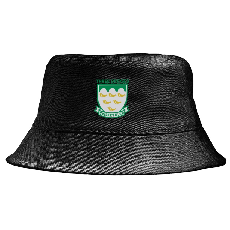 THREE BRIDGES CC Dual Bucket Hat - Black