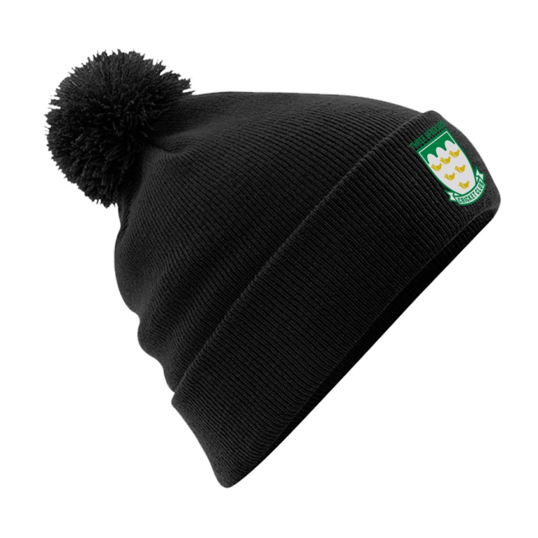 Original Pom Pom Beanie : Black